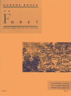 BOZZA E. - EN FORET -