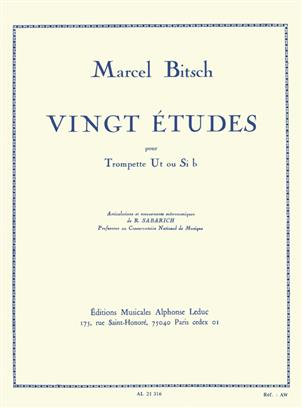 BITSCH M. - ESTUDIOS (20) -  TROMPETA -
