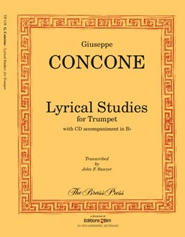 CONCONE G. - ESTUDIOS LIRICOS (TP) CON MP3 ACOMPAÑAMIENTO