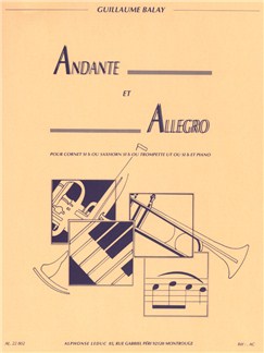 BALAY G. - ANDANTE Y ALLEGRO -TROMPETA