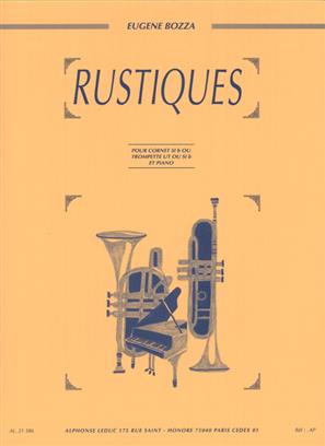 BOZZA E. - RUSTIQUES -TROMPETA