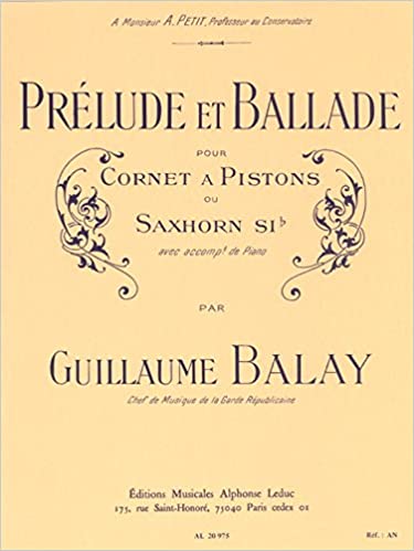 BALAY G. - PRELUDIO Y BALADA -