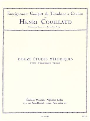 BUSSER H. - ESTUDIOS MELODICOS (12) (TB) -
