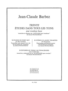 PICHAUREAU G. - ESTUDIOS TONOS (30) -