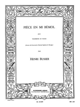 BUSSER H. - PIEZA MIb - OP.33 (TB/P)