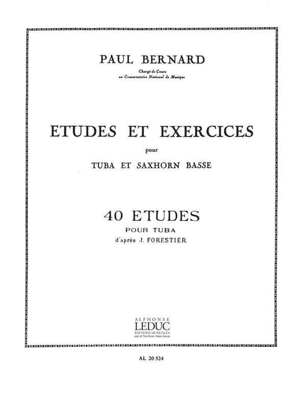 BERNARD P. - ESTUDIOS SOBRE FORESTIER (40) -