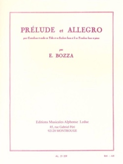 BOZZA E. - PRELUDIO Y ALLEGRO - TUBA Y PIANO -