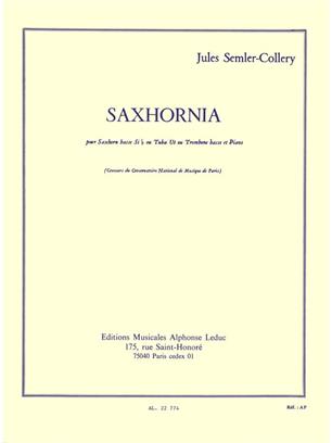 SEMLER-COLLERY J. - SAXHORNIA -