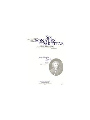 BACH J.S. - SONATAS Y PARTITAS V.2 (6) - BWV.1002/4/6 FLAUTA ALTO