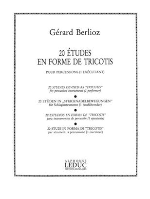 BERLIOZ G. - ESTUDIOS EN FORMA DE TRICOTIS (20) -