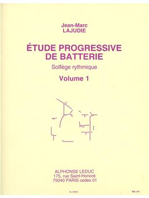 LAJUDIE J.M. - ESTUDIO PROGRESIVO DE BATERIA V.1 -