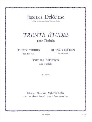 DELECLUSE J. - ESTUDIOS V.3 (30) -