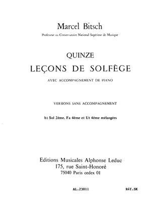 BITSCH M. - LECCIONES (15) (SA) -