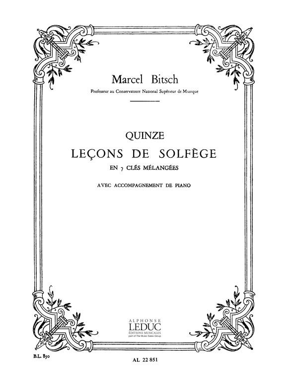 BITSCH M. - LECCIONES (15) (AC) -