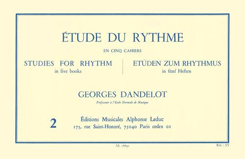 DANDELOT G. - ESTUDIO DEL RITMO V.2 -