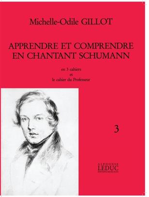 GILLOT M.O. - APRENDE CON SCHUMANN V.3 -