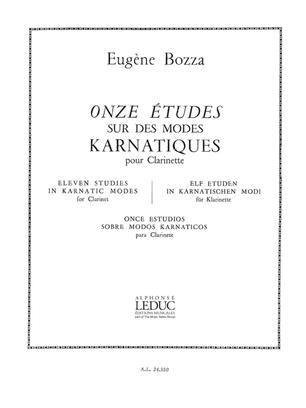 BOZZA E. - ESTUDIOS SOBRE LOS MODOS KARNATICOS (11) -