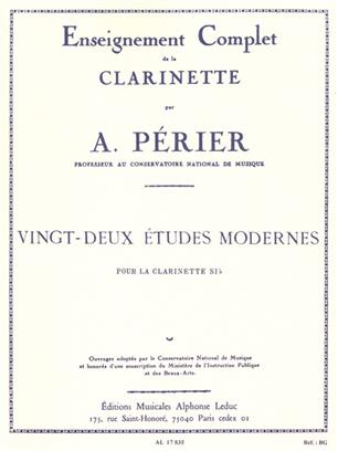 PERIER A. - ESTUDIOS MODERNOS (22) -