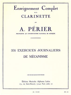 PERIER A. - EJERCICIOS DIARIOS DE MECANISMO (331) -