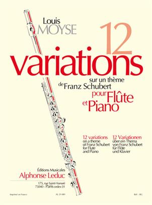 MOYSE L. - VARIACIONES SOBRE TEMA DE SCHUBERT (12) -