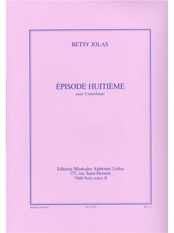 JOLAS B. - EPISODE HUITIEME - CONTRABAJO