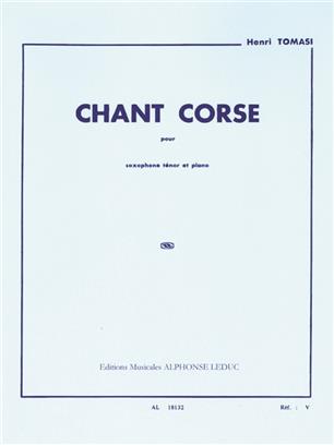 TOMASI H. - CANTO CORSO (SAXOFON TENOR Y PIANO)