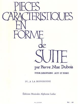 DUBOIS P.M. - A LA HUNGARA (PIEZA CARATERISTICA Nº4) - OP.77