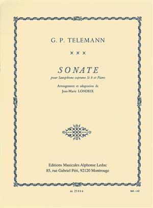 TELEMANN G.P. - SONATA -