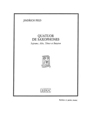 FELD J. - CUARTETO DE SAXOFONES (SC+PT) (SATB) -
