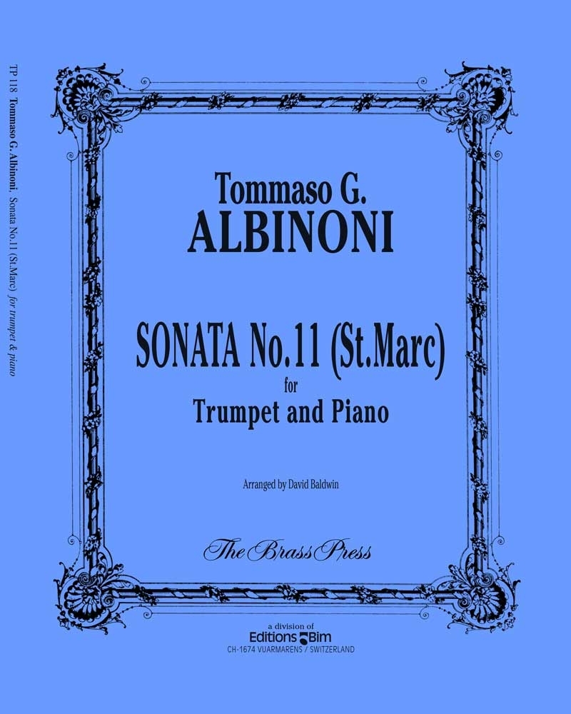 ALBINONI T. - SONATA Nº11 - (TP/P)