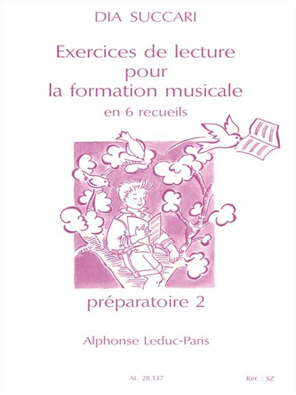 DIA SUCCARI.-Exercices De Lecture Pour La Formation Musicale- VOL.4 Preparatoire 2