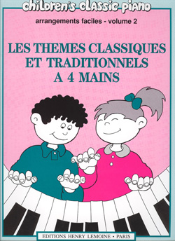 HEUMANN H.G. - TEMAS CLASICOS TRADICIONALES PIANO 4 MANOS  Vº2