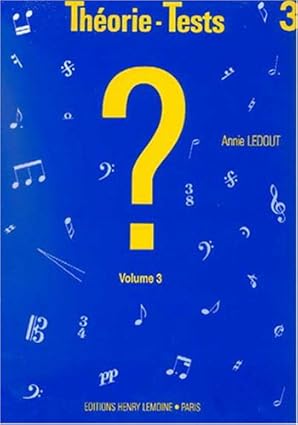LEDOUT .- Theorie - Tests Vol 3
