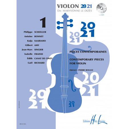 ALBUM - PIEZAS CONTEMPORANEAS V.1 (V, o 2V o,VP) +CD