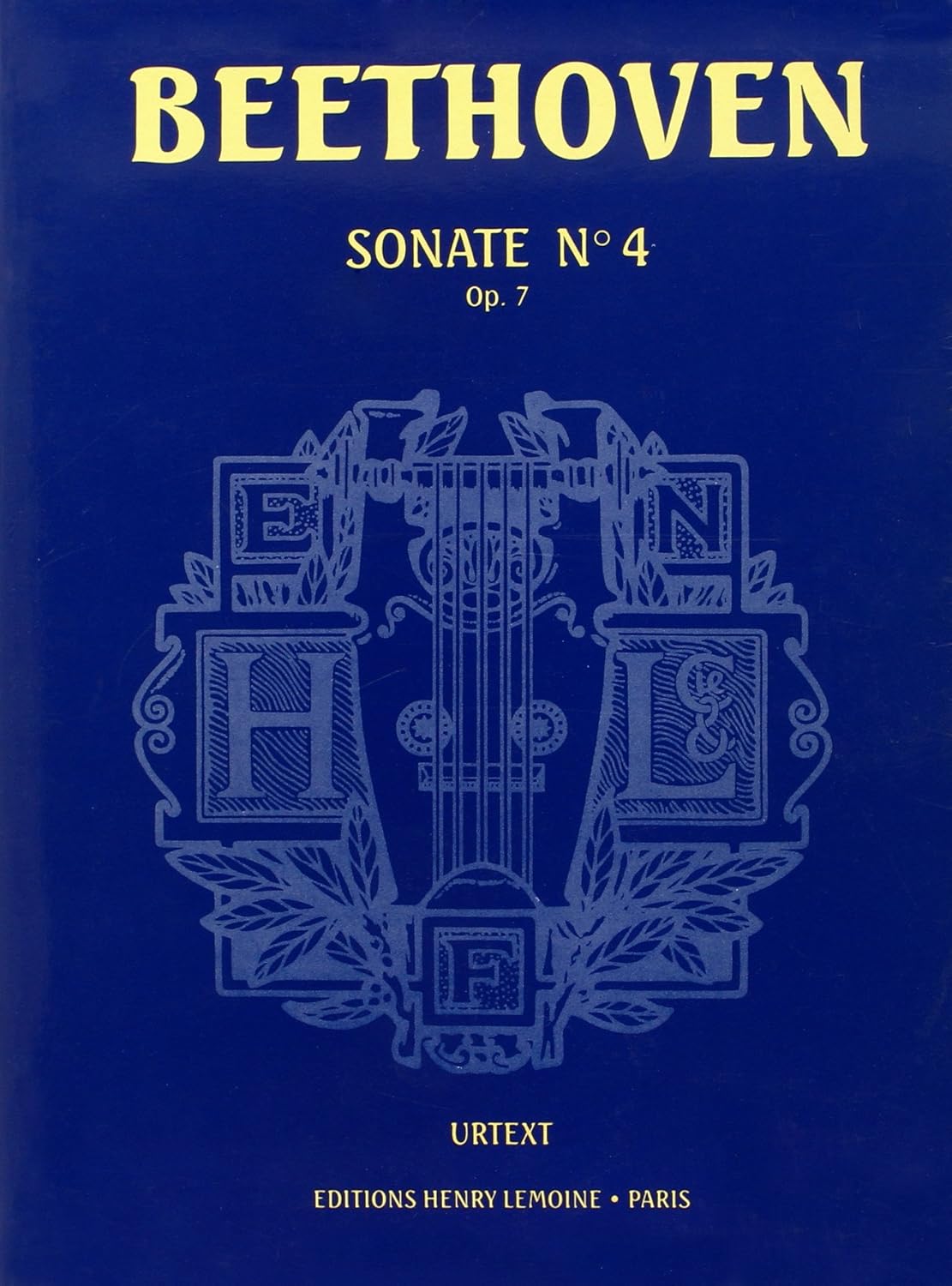 BEETHOVEN - Sonate n°4 op.7  (PIANO)