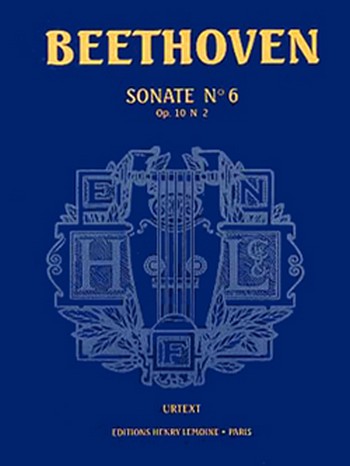 BEETHOVEN - Sonate n° 6 -OP.10 N2