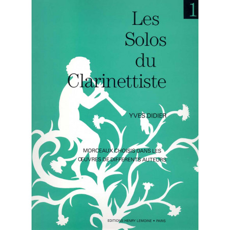 ALBUM - SOLOS DEL CLARINETISTA V.1 -