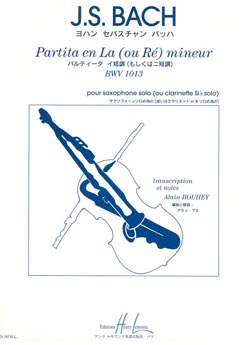 BACH J.S. - PARTITA LA m (o RE m) (S) - BWV.1013