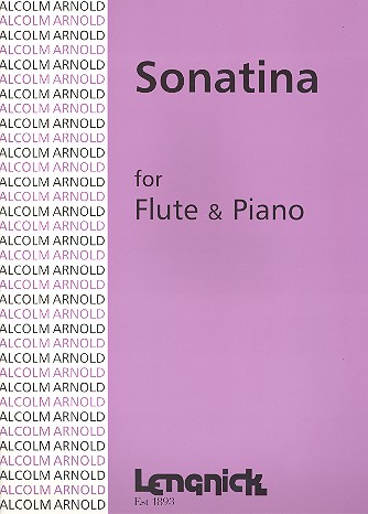 ARNOLD M. - SONATINA - FLAUTA Y PIANO OP.19