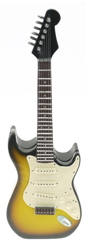 REGALO - CAJITA GUARDA LLAVES GUITARRA  "SUNBURT"