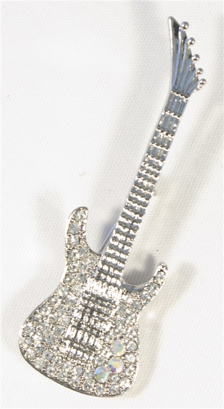 REGALO - BROCHE GUITARRA ELECTICA ACABADO BRILLANTE