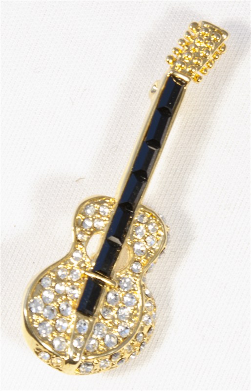 REGALO - BROCHE GUITARRA ACUSTICA ACABADO BRILLANTE