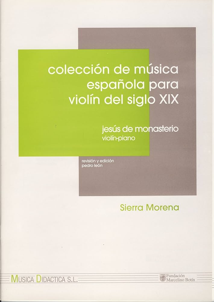 MONASTERIO J. - COLECCION VIOLIN ESPAÑOL SIGLO XIX