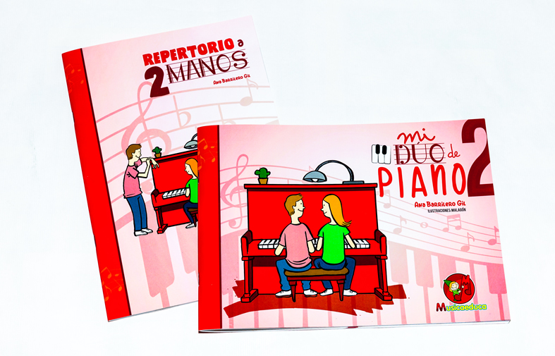 BARRILERO GIL A. - MI DUO DE PIANO V.2 (19 PIEZAS PROGRESIVAS PARA TOCAR A CUATRO MANOS