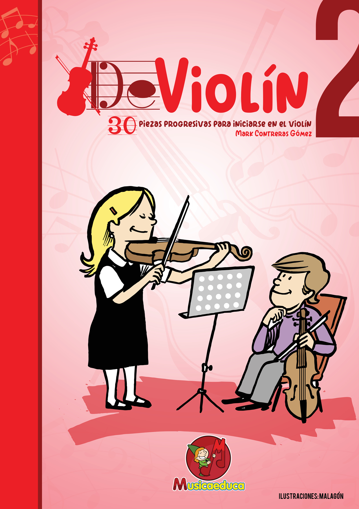 CONTRERAS GOMEZ M. - DE VIOLIN V.2 (30 PIEZAS PARA INICIARSE) + DESCARGAS