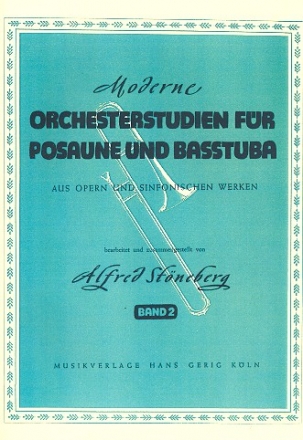 A.Stöneberg.- Moderne Orchesterstudien für Posaune und Basstuba (BOOK 2)