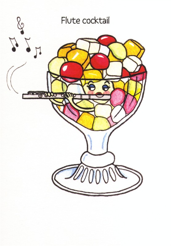 REGALO - TARJETA "FLUTE COCTAIL"