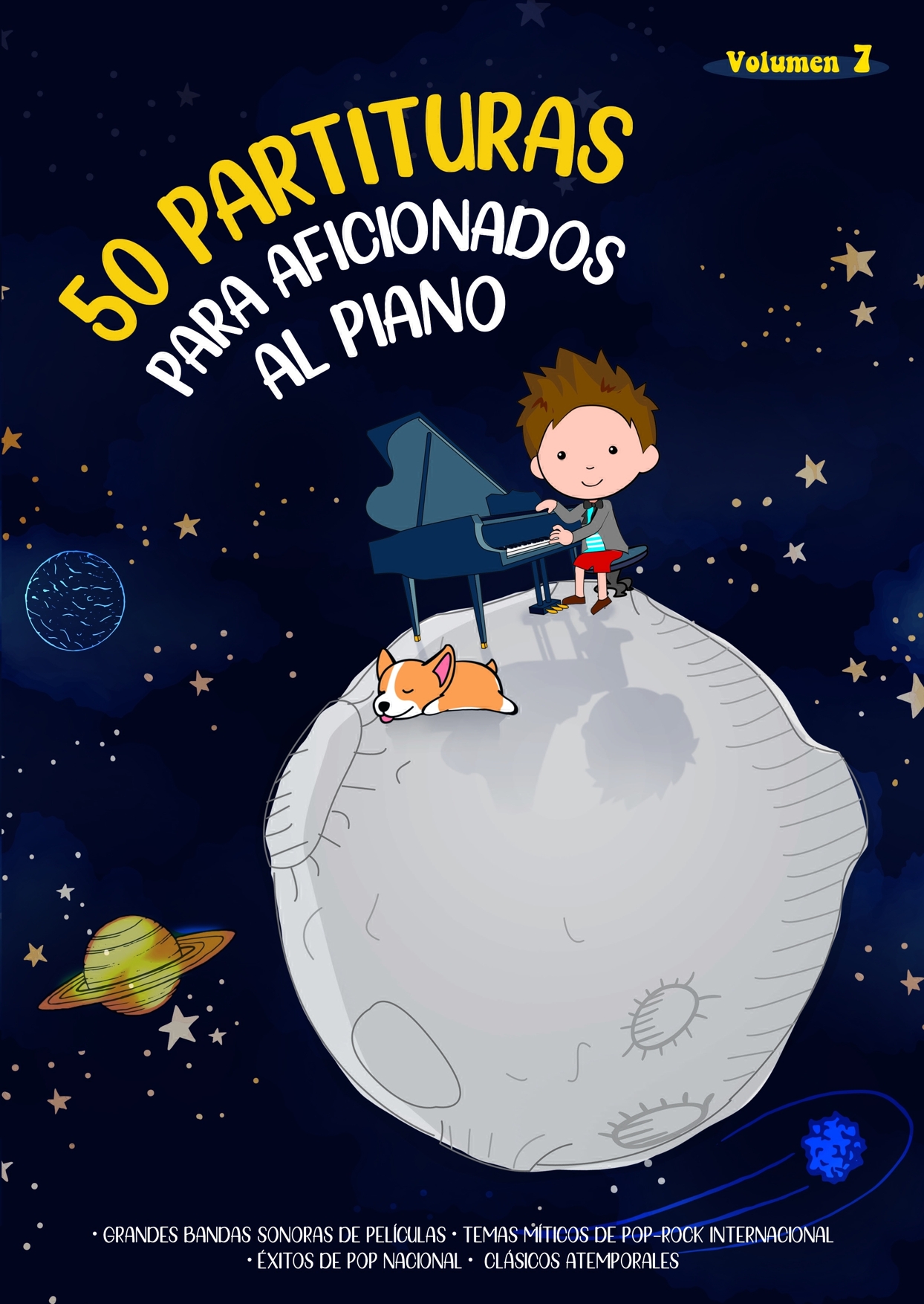 ALBUM - 50 PARTITURAS AFICIONADOS AL PIANO V.7