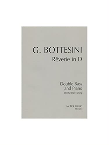 BOTTESINI G. - REVERIE RE       -CB/P