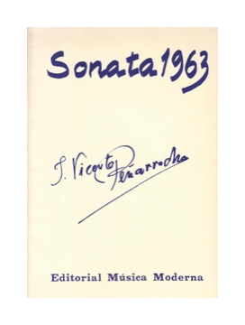 PEÑARROCHA V. - SONATA 1963 (CLARINETE Y PIANO)